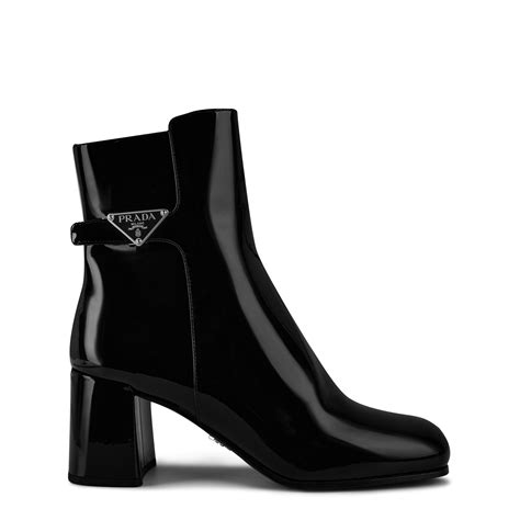 prada tronchetti leather ankle boots|Women's Prada Ankle Boots & Booties .